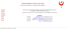 Desktop Screenshot of ol-in-halle.de